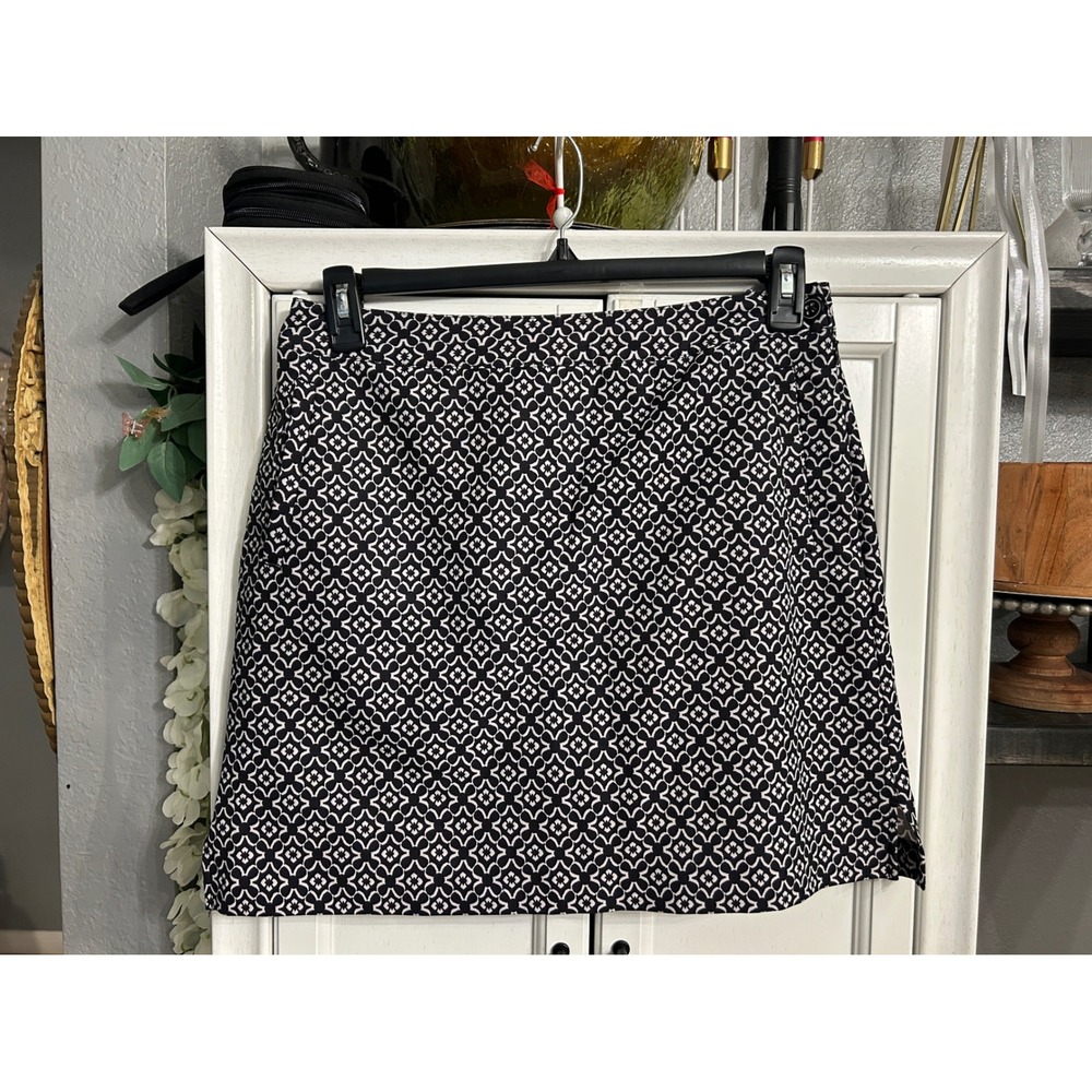 EP Pro Golf Skirt Size 8 Black Athleisure Preppy Pickleball
